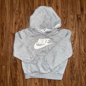 Kids Nike Heather Gray Pullover 🐻‍❄️